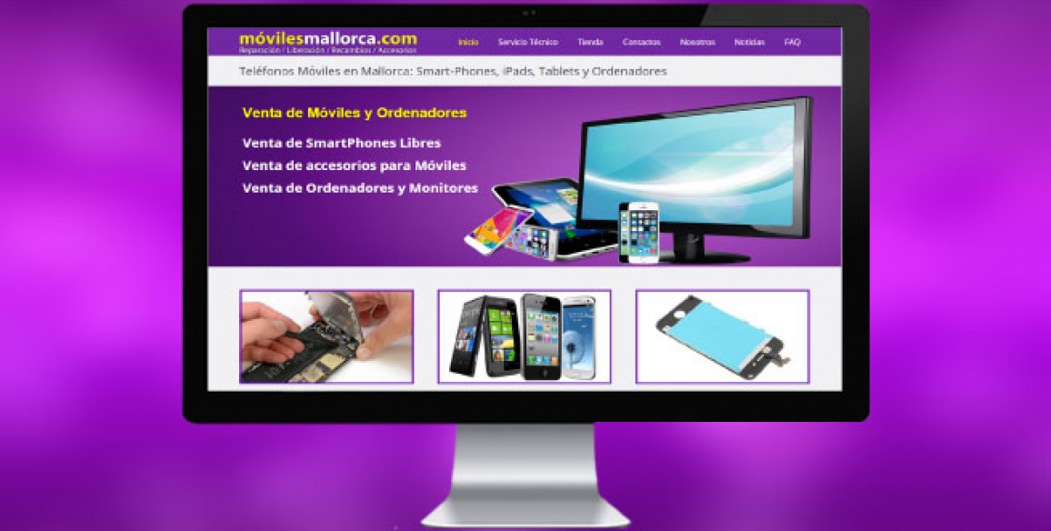 Diseño de Sitio Web de Empresa en Mallorca con Posicionamiento Web Orgánico.